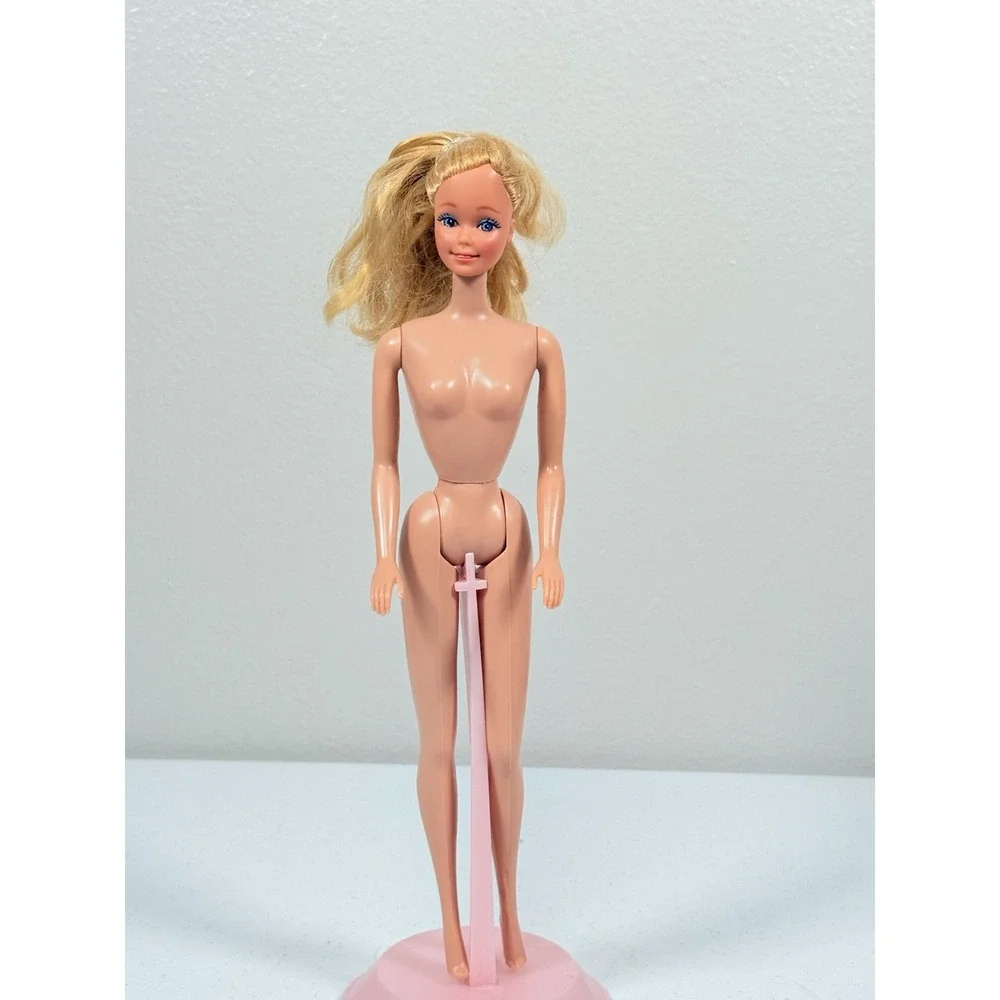 Vintage 1980 Mattel #1875 My First Barbie - Nude Doll 80s Blonde